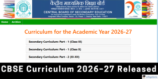 CBSE New Curriculum 2026–27 Released for Classes 9–12; Download @cbseacademic.nic.in